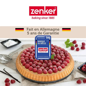 Ensemble de 2 Moules à tarte renversée 28 cm Zenker Black Metallic