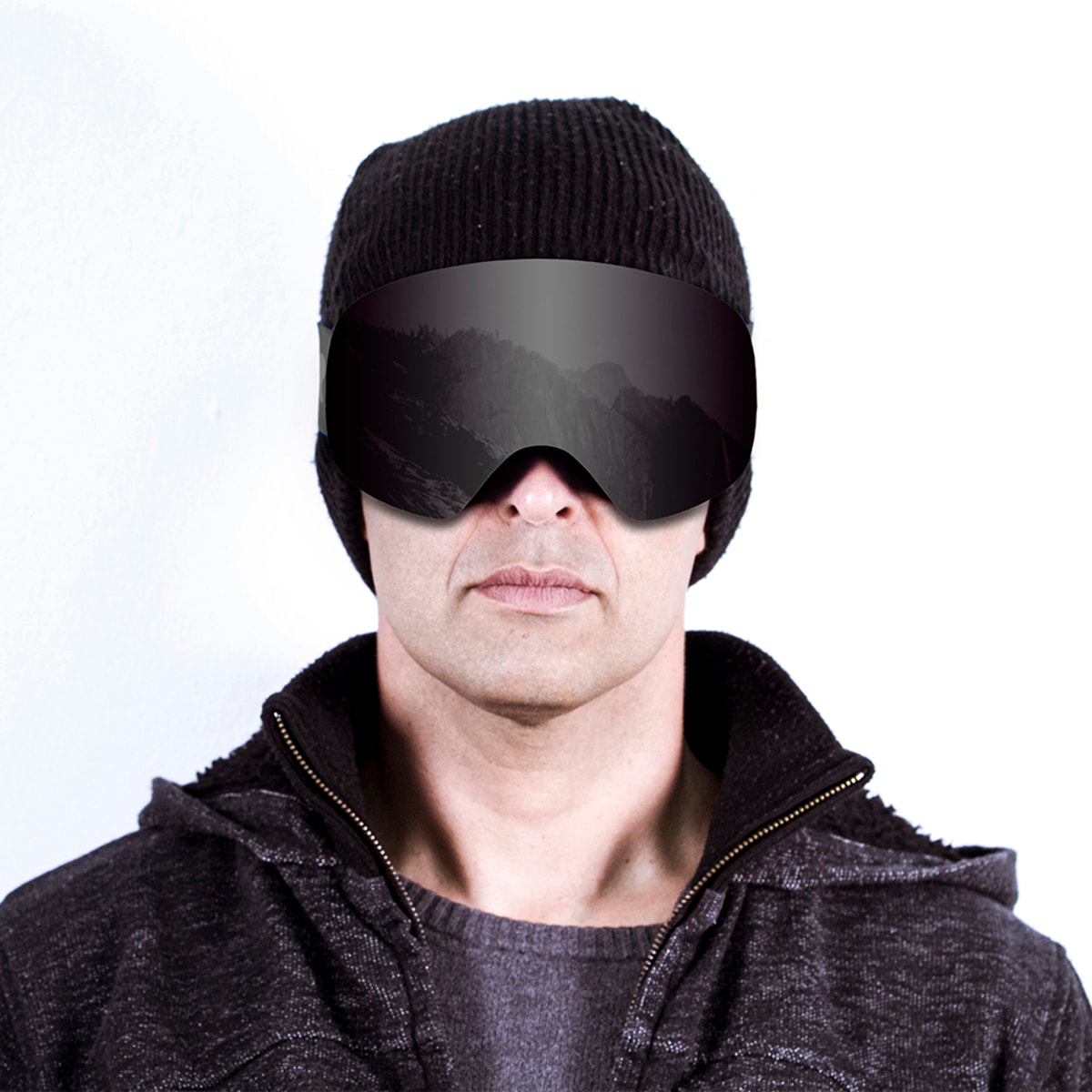 GAFAS DE SKI OCEAN CERVINO de color Negro