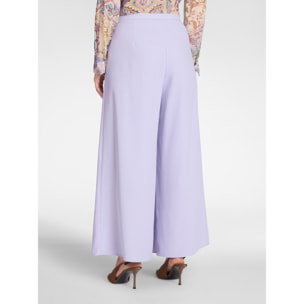 Elena Mirò - Pantalones palazzo de cady - Violeta