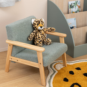 Peluche léopard Chita marron H30cm