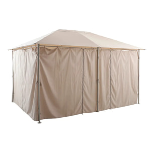 Tonnelle Santorini argile 4x3m