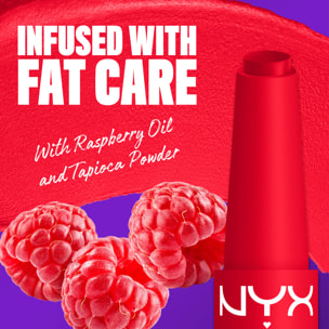 NYX Professional Makeup Fat Matte Rouge à Lèvres Mat Crémeux Fizzy Flame