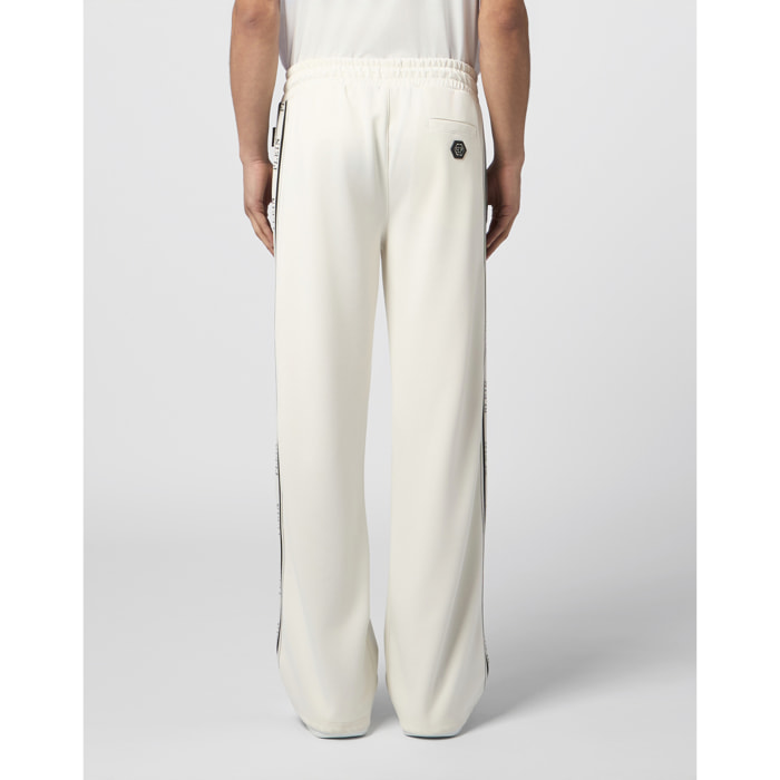 PHILIPP PLEIN Tracksuit Trousers Jacquard Logo