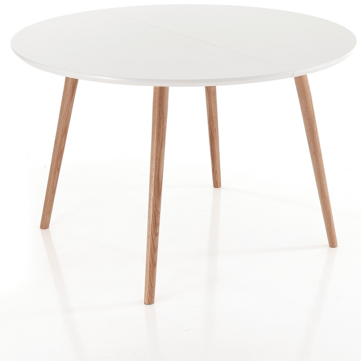 Tomasucci table ronde extensible EGO WOOD Multicolore