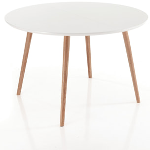 Tomasucci table ronde extensible EGO WOOD Multicolore