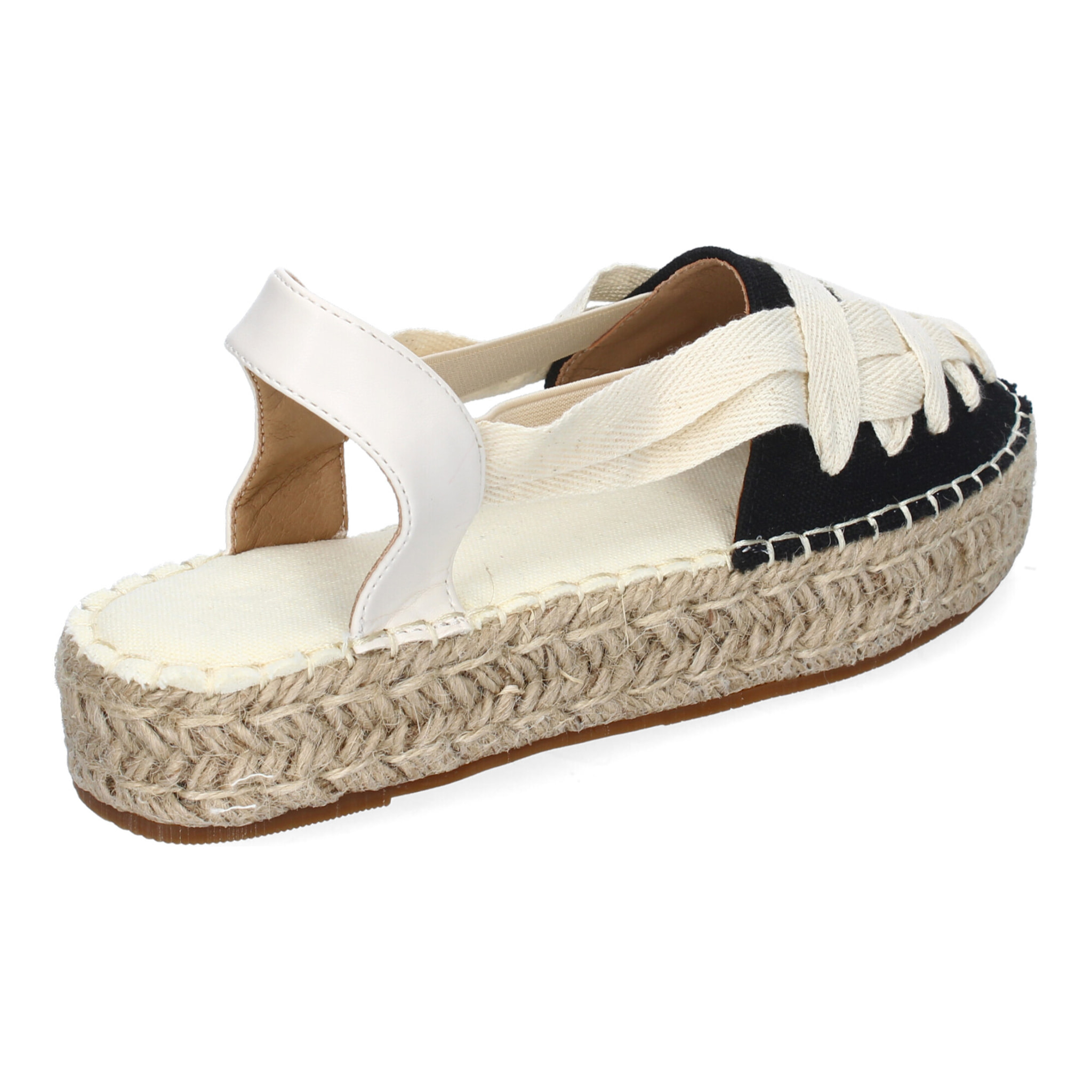 Alpargata Plana Estilo Valenciana para Mujer con Yute, Comodas y Elegantes, Diseño Moderno con Cintas
