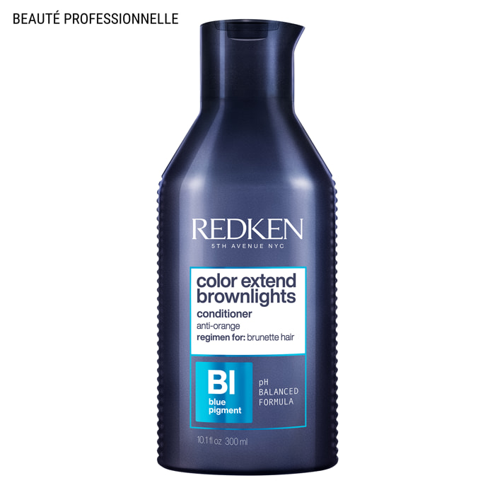 Après-shampoing neutralisant reflets chauds 300ml Color Extend Brownlights pour cheveux bruns