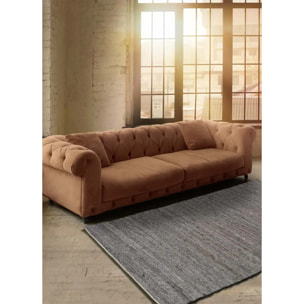 CINDER Alfombra lisa beige, varias medidas disponibles.