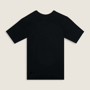 T-shirt slim con stampa lucida sul davanti