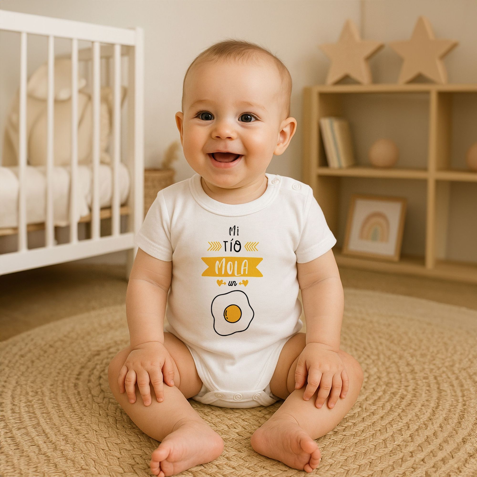 Body bebé personalizado frases algodón