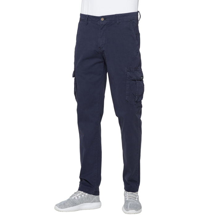 Pantalone cargo Hot Buttered Jasper blu navy