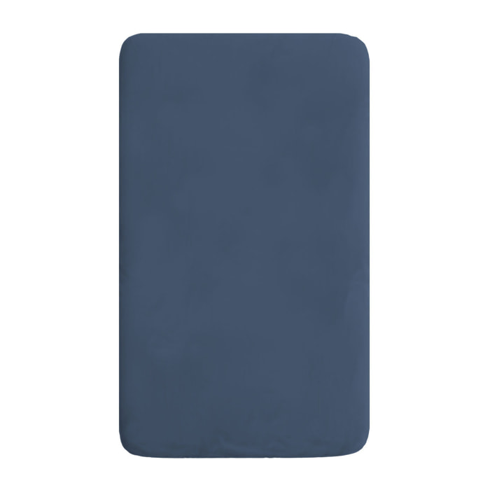 LENZUOLO SOTTO CON ANGOLI MAX COLOR, 100% COTONE MADE IN ITALY - PIAZZA E MEZZA FRANCESE