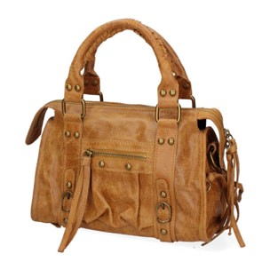 Borsa a spalla da donna - Modello Erisia - Vera pelle - 25.0 x 15.0 x 10.0 cm