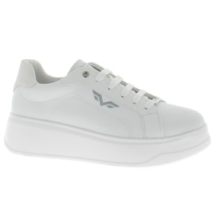 Armata di Mare Scarpe Donna Sneakers Basse con Soletta in Memory Foam AMD S51H27 White Silver
