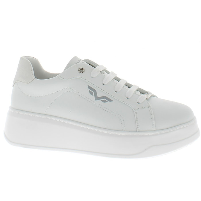 Armata di Mare Scarpe Donna Sneakers Basse con Soletta in Memory Foam AMD S51H27 White Silver