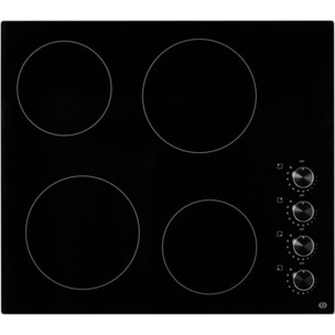 Plaque vitrocéramique ESSENTIELB ETV46m Manettes