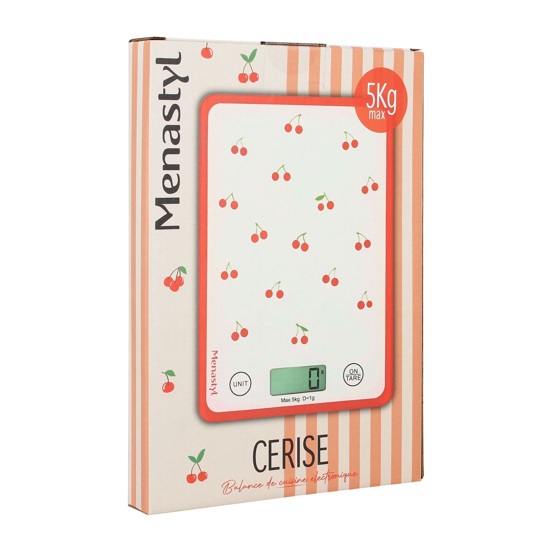 Balance de cuisine électronique cerise 5kg CERISE