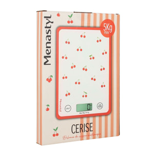 Balance de cuisine électronique cerise 5kg CERISE