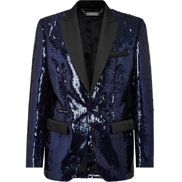 PHILIPP PLEIN One-Button Blazer Slim Fit
