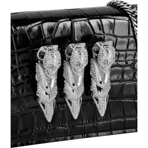 PHILIPP PLEIN Bolsa de asas SKULL
