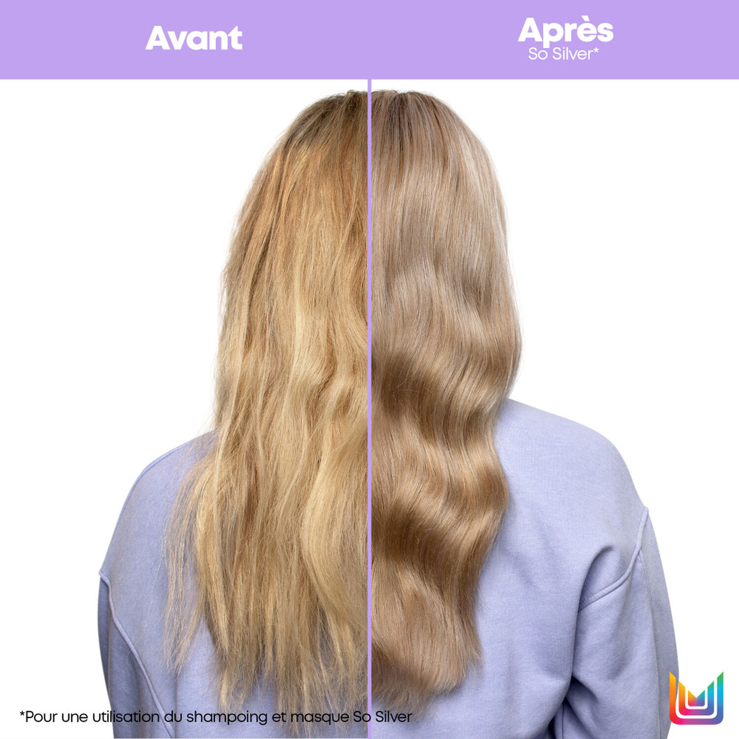 So Silver - Shampoing Violet Neutralisant de Reflets Indésirables Jaunes