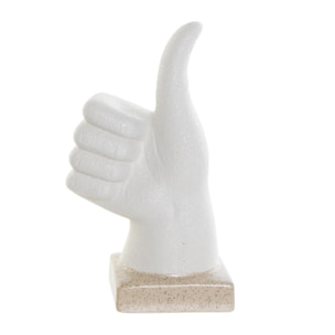 Figura mano verina blanca 17cm