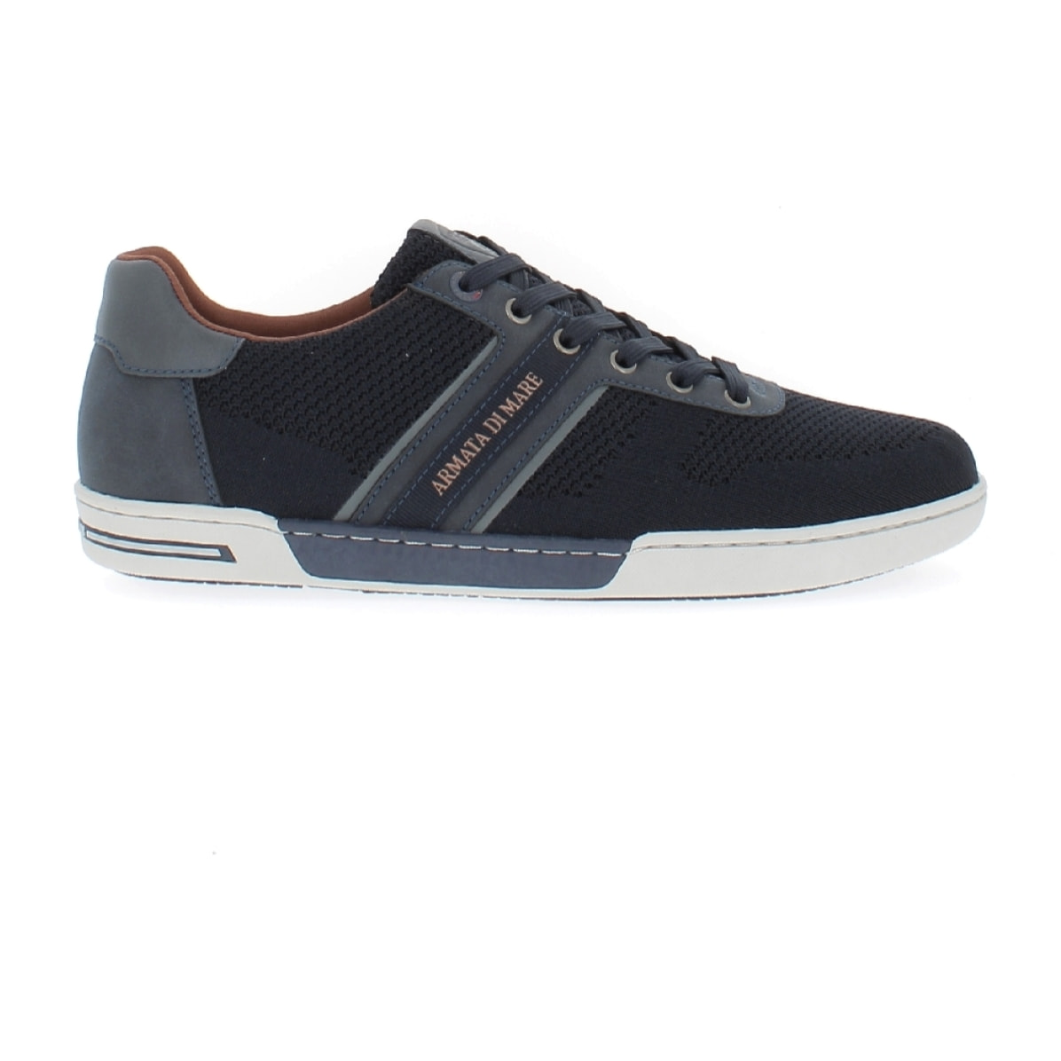 Armata di Mare Scarpe Uomo Sneakers Casual Stringate con Soletta Rimovibile in Memory Foam AMU W23M401 Navy