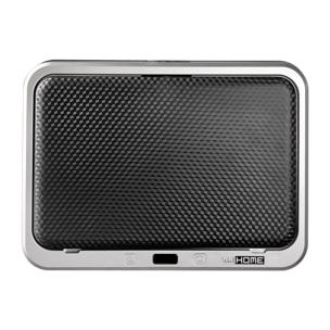 Well home - cubo de basura inteligente sin patas con apertura automática o contacto manual, 40l, alto: 55,5 (x35,5x26), gris.