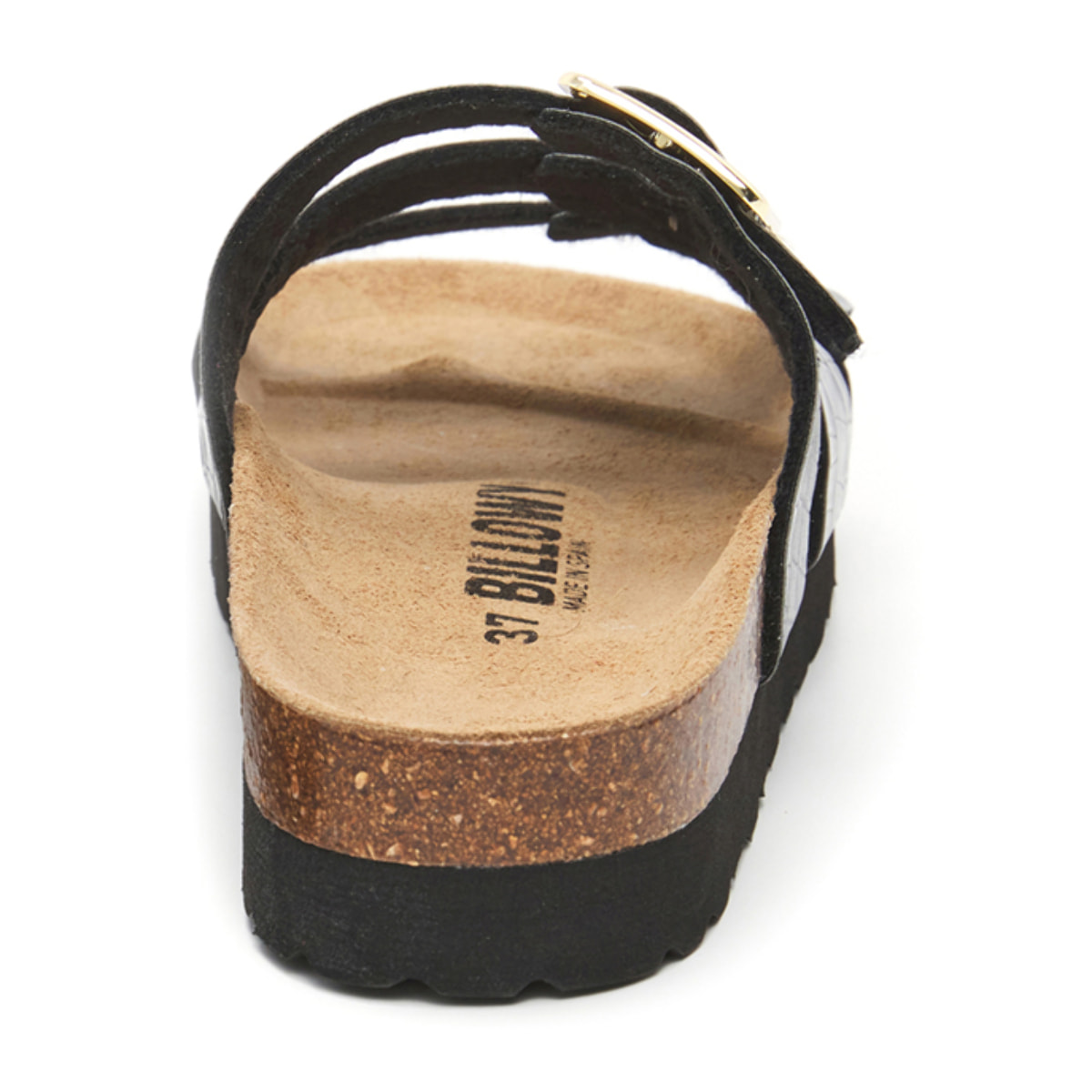 SANDALO CON ZEPPA BILLOWY NERO