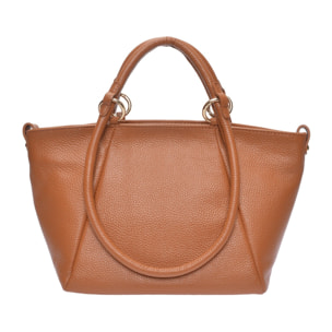 Borsa a mano Anna Luchini Cammello