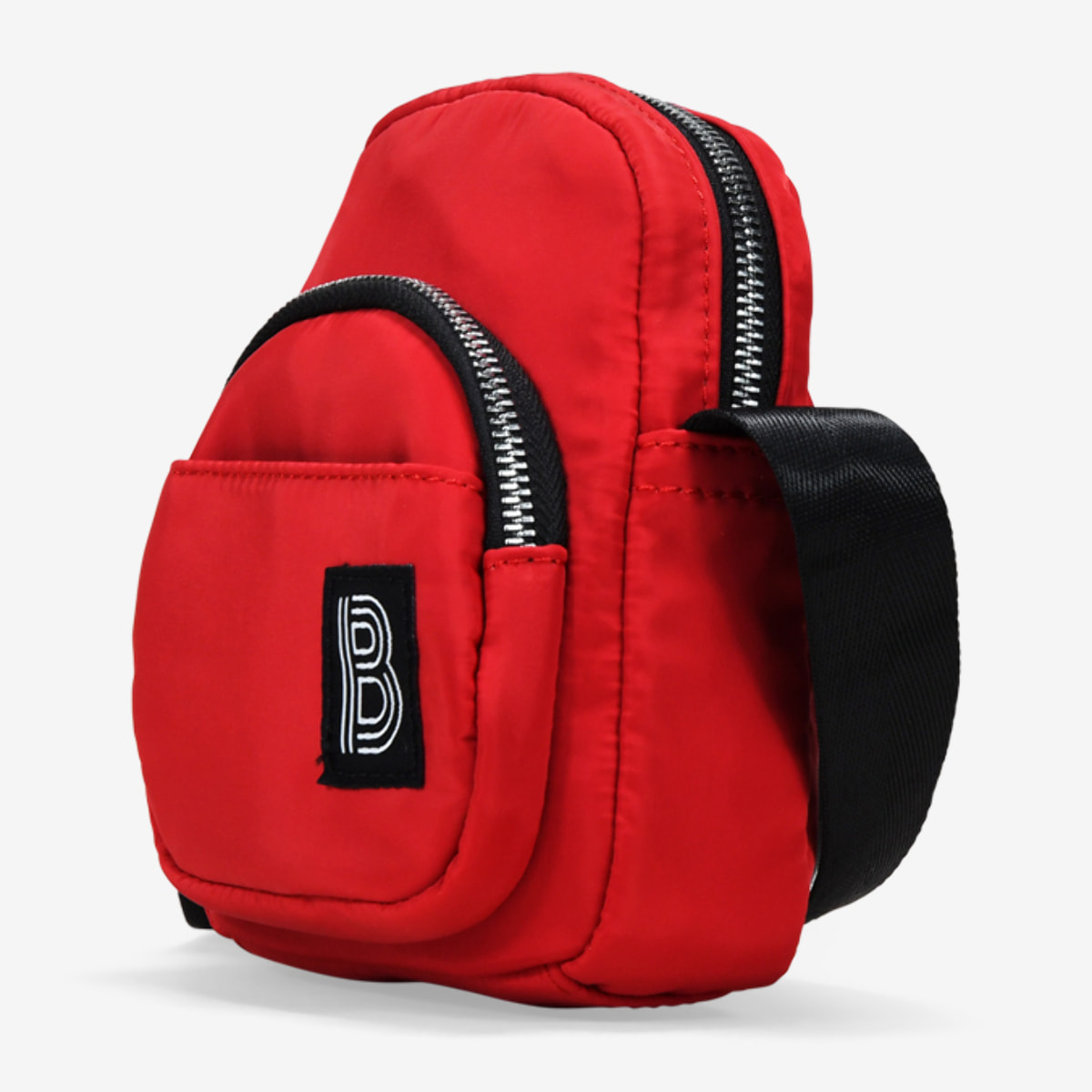 Bolso bandolera rojo para móvil