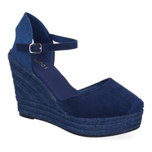 Sandalia de Cuña de Yute para Mujer, Comodo y Elegante, Diseño Moderno