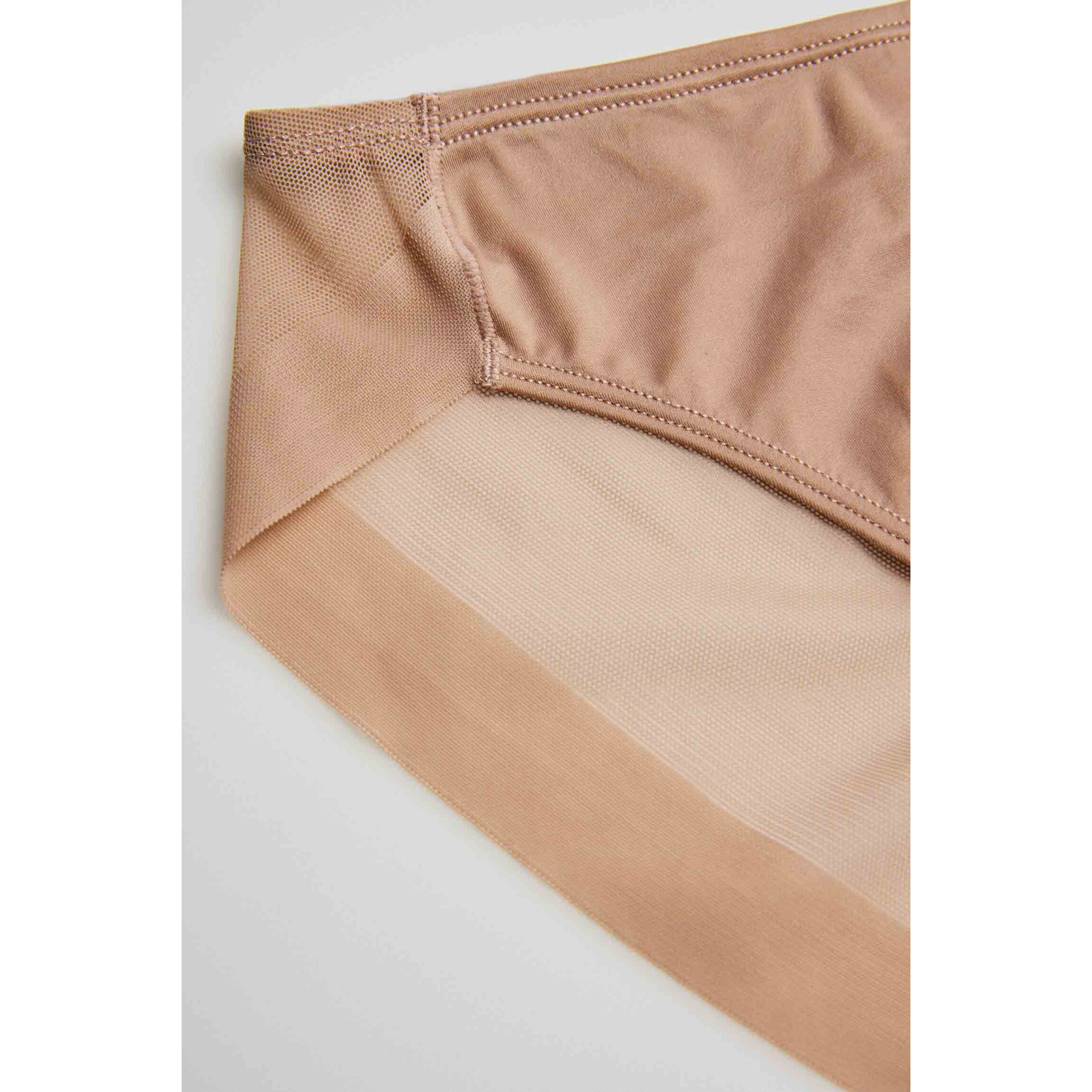 Slip in tulle di visone