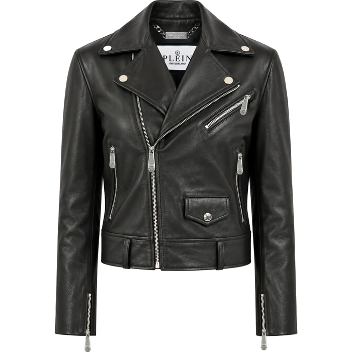 PHILIPP PLEIN Chaqueta biker oversize