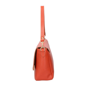 Borsa a spalla da donna - Modello Walda - Vera pelle - 34.0 x 17.5 x 10.0 cm