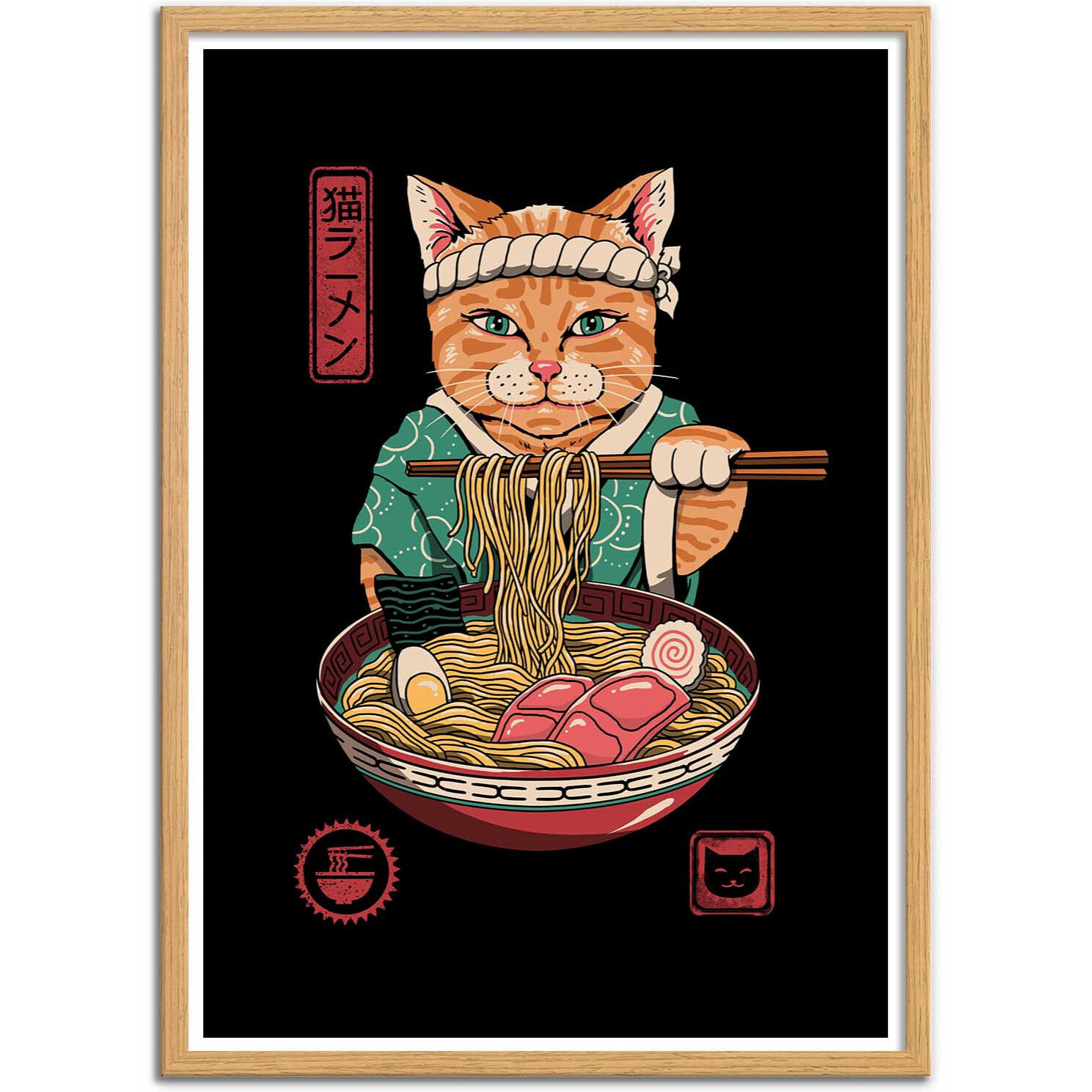 Affiche - Neko Ramen - Vincent Trinidad