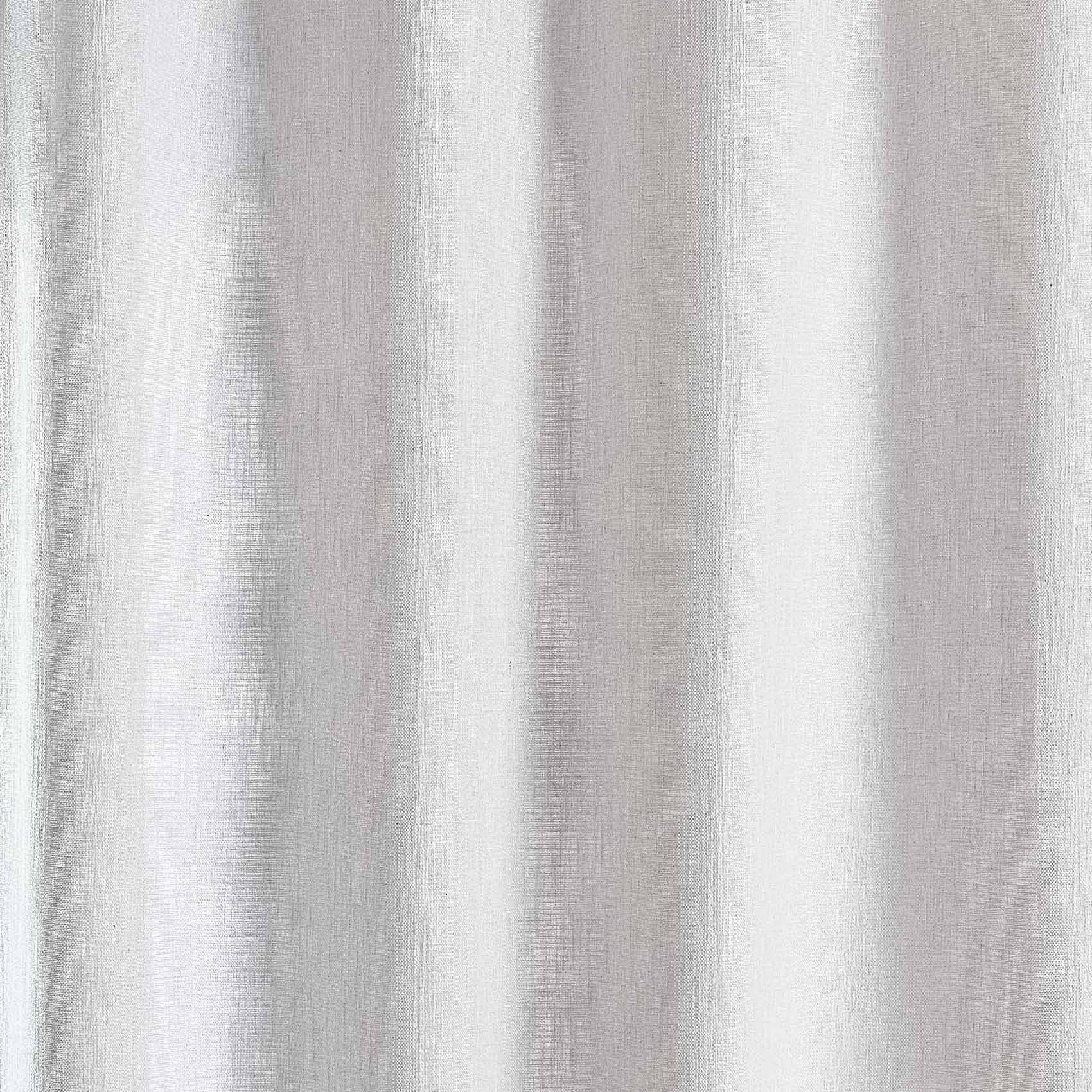 Rideau tamisant  -  - Effet tissé - Blanc