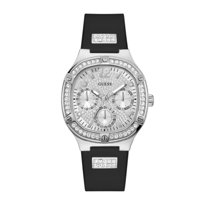 Reloj Guess GW0619L1 Mujer Analogico Cuarzo con Correa de Silicona