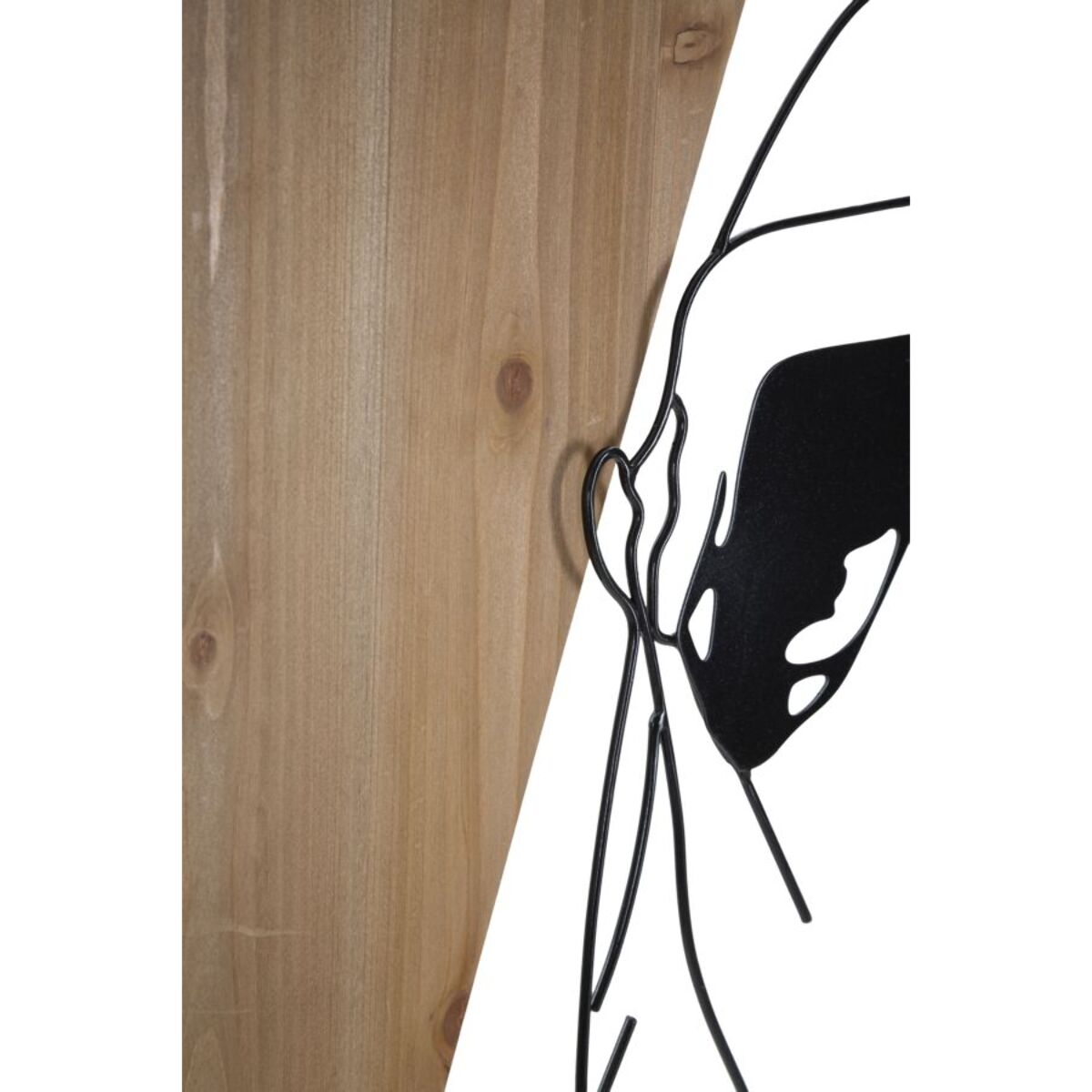 PANNELLO DA MURO STRIP -B- FERRO E WOOD CM 50X2X90