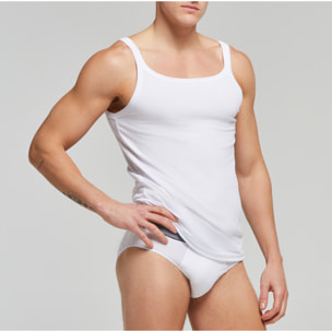 CANOTTA SPALLA STRETTA SCOLLO U