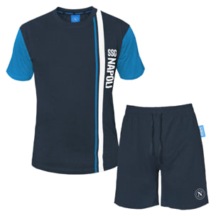 Pigiama / Completo Corto Ragazzo NAPOLI Prod. Ufficiale Cotone - Art.2125