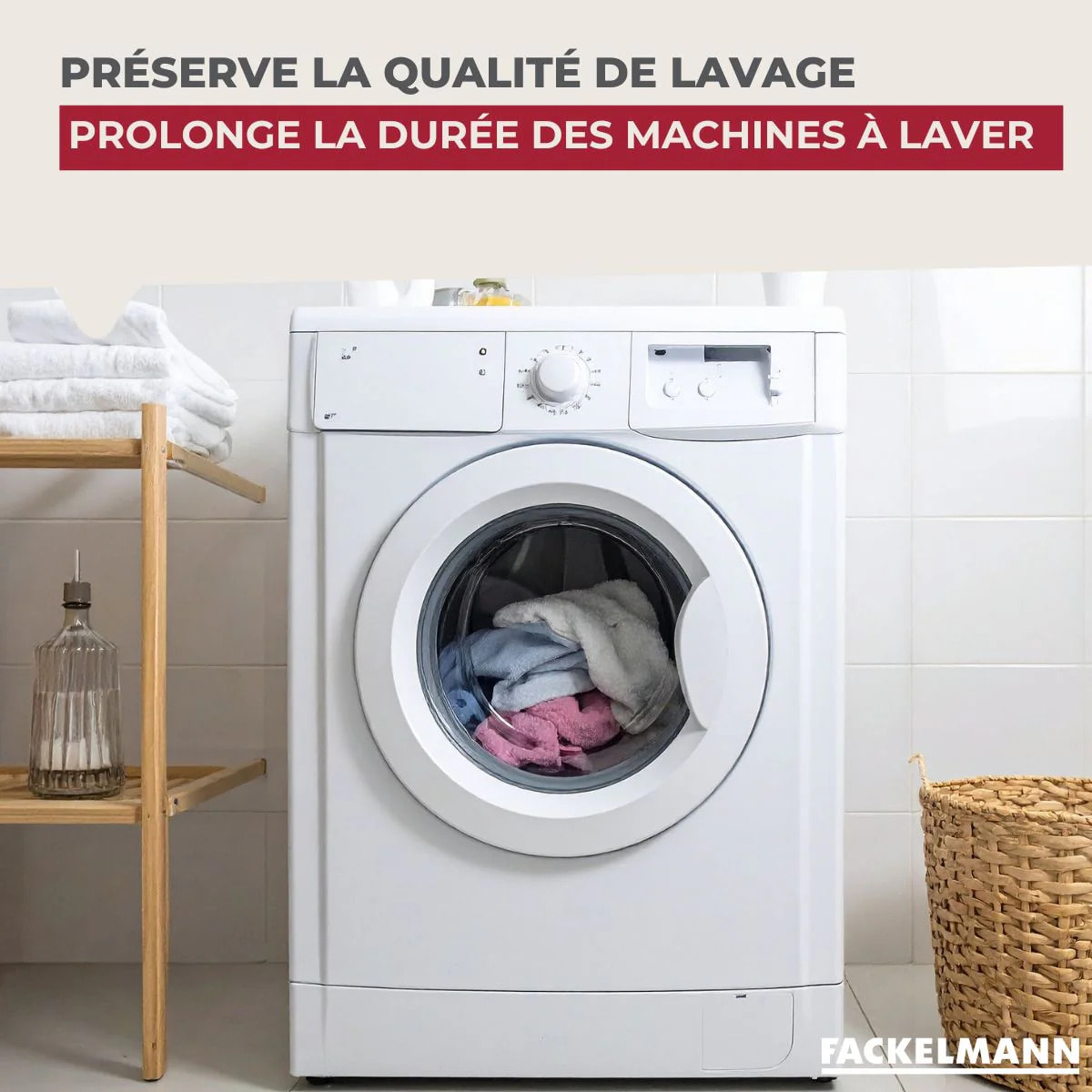 Fackelmann Anti-calcaire magnétique 3x3x6 cm