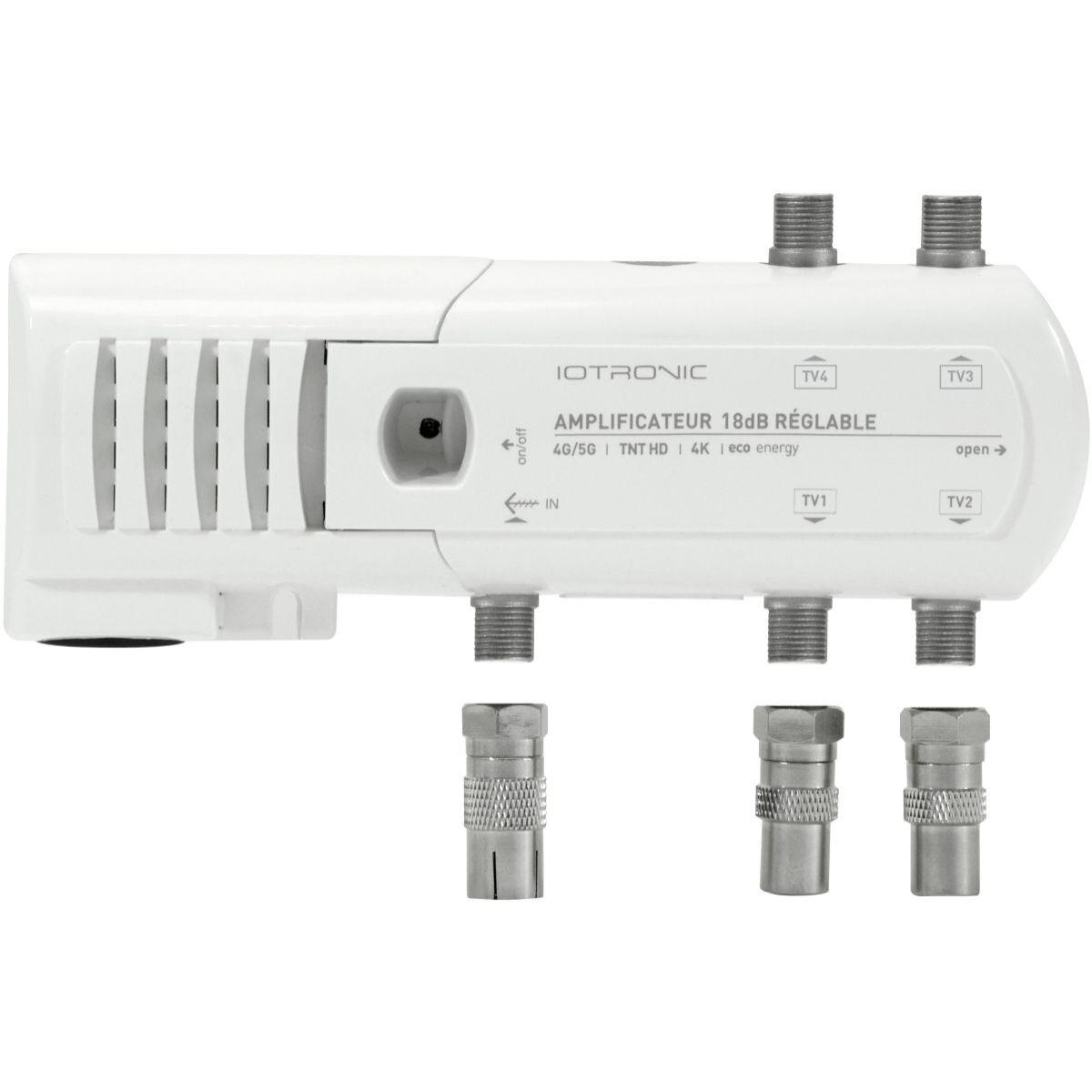 Amplificateur TV Televes 4 Sorties - Booster Signal Pour Maison Et Appartement