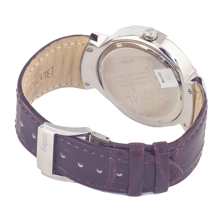 Reloj Laura Biagiotti LB0033M-04 Hombre Analogico Cuarzo con Correa de Piel