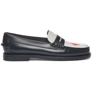 Mocassini Sebago Donna Nero CLASSIC DAN GAMBLING WOMAN