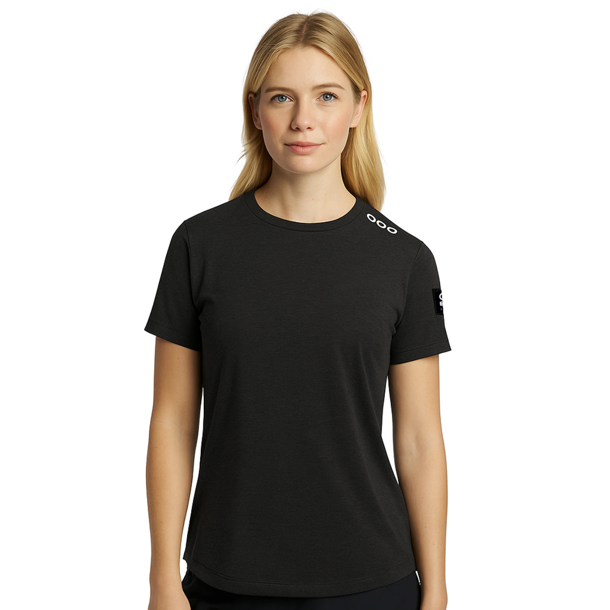 T-shirt tecnica ECOON Ttutturu nera