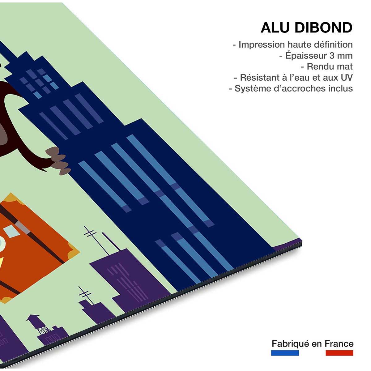 Tableau king- kong Tableau alu Dibond