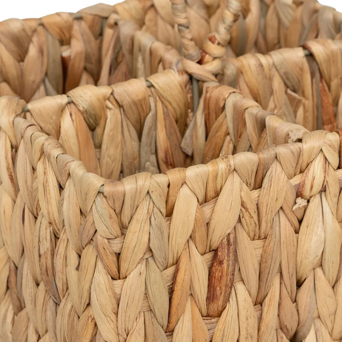 Pot à couverts "Harmony" 4 compartiments jacinthe