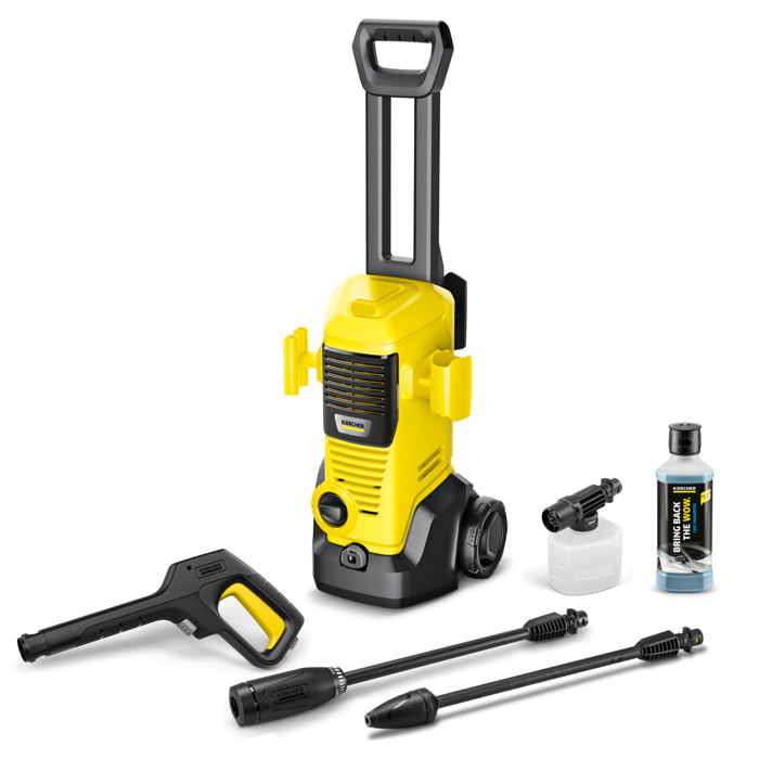 Nettoyeur haute pression Karcher K 3 FJ - Pression 120 bar- Débit 380 l/h- Buse à jet plat