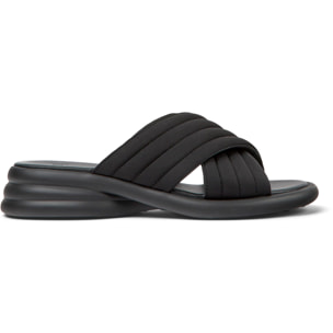 Sandalias - CAMPER Spiro - Negro - Textil técnico (poliéster reciclado)